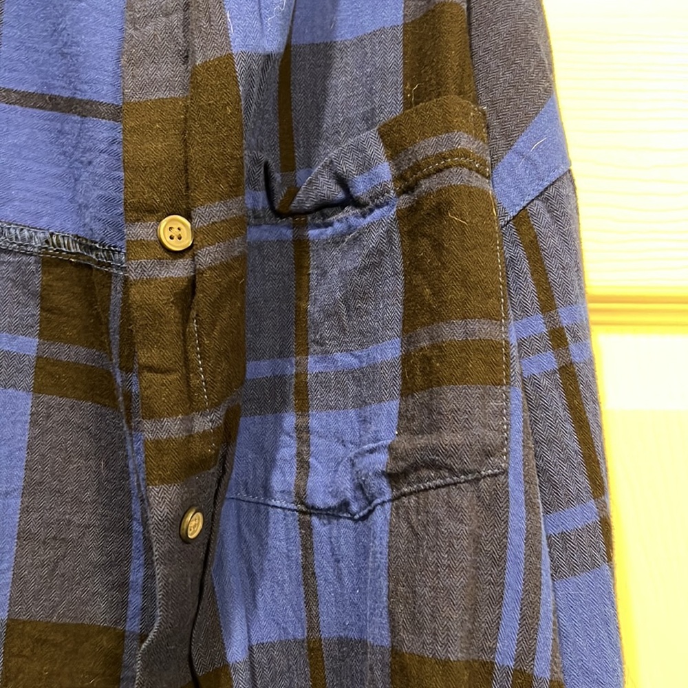 Old Navy Plaid Button Up - image 2